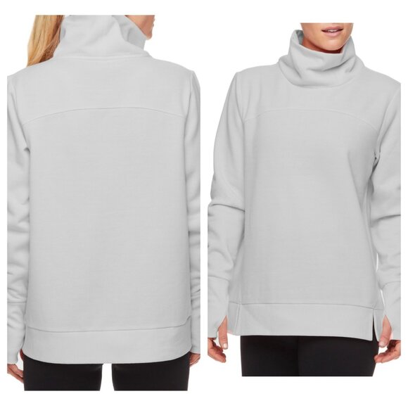 Avia Women’s Herringbone Pullover – Athleisure Soft Cowl Neck Size Small Classic - Picture 1 of 5